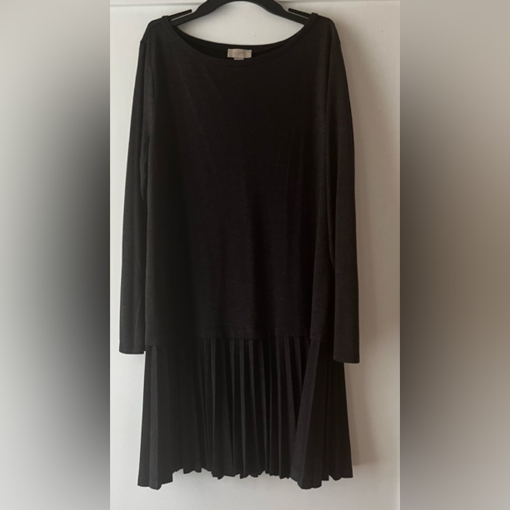 Loft dropped waist dress